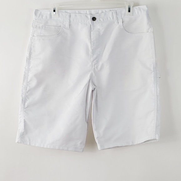 Dickies Carpenter White Shorts Size 36 - Picture 2 of 7